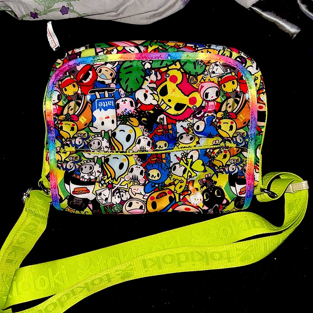 TOKIDOKI CROSSBODY/ SHOULDER PURSE *ADORABLE* FIRM